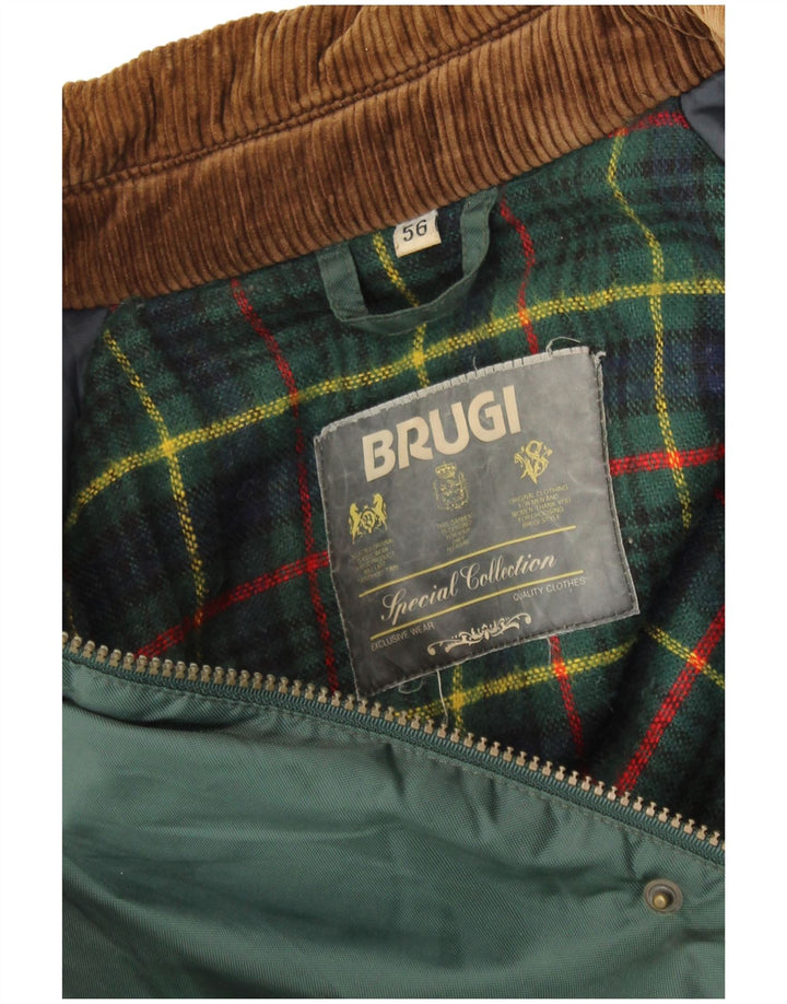 Jaqueta utilitária masculina BRUGI IT 56 3XL verde