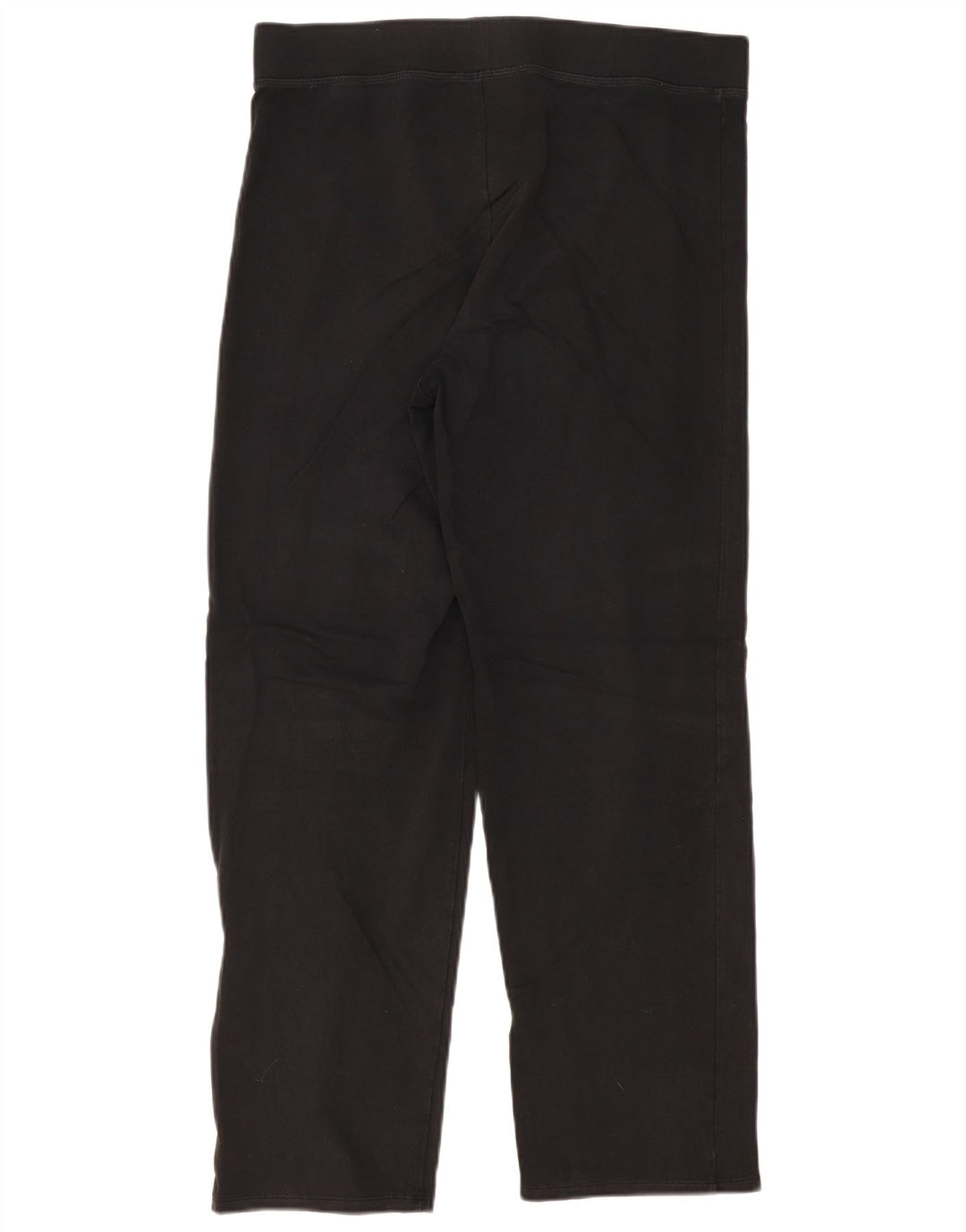 Leggings femininas Marks & Spencer Reino Unido 14 grande algodão preto