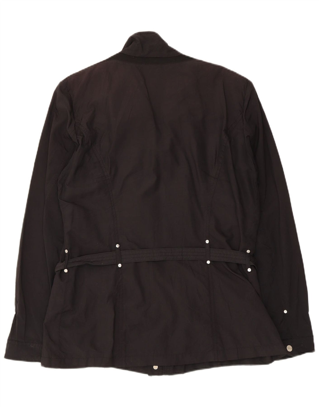 Jaqueta Geox Feminina Respira Utility UK 16 Grande Poliéster Preto