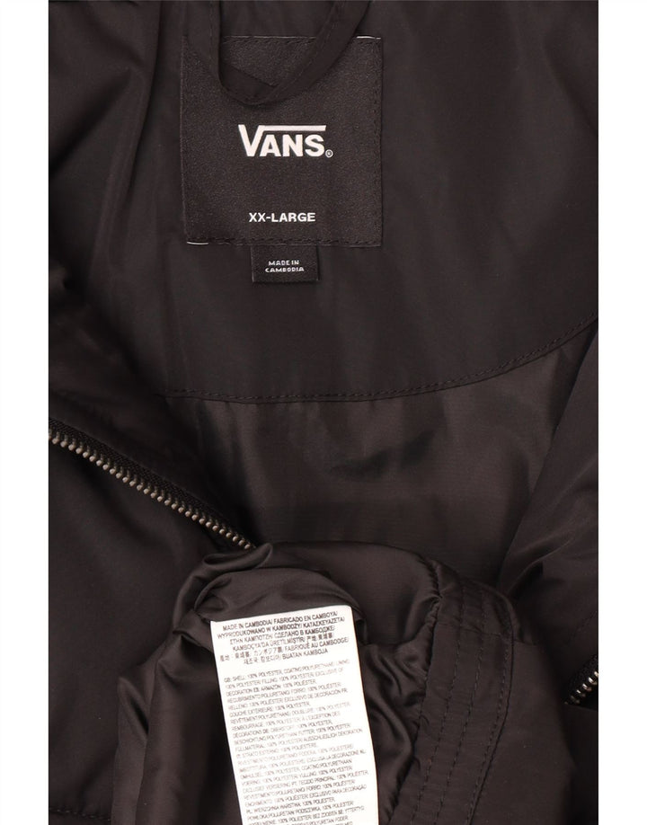 Jaqueta acolchoada feminina VANS UK 20 2XL poliéster preto