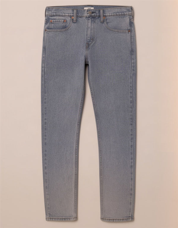 Levi's Mens 512 Slim Tapered Jeans W30 L32 Blue Cotton