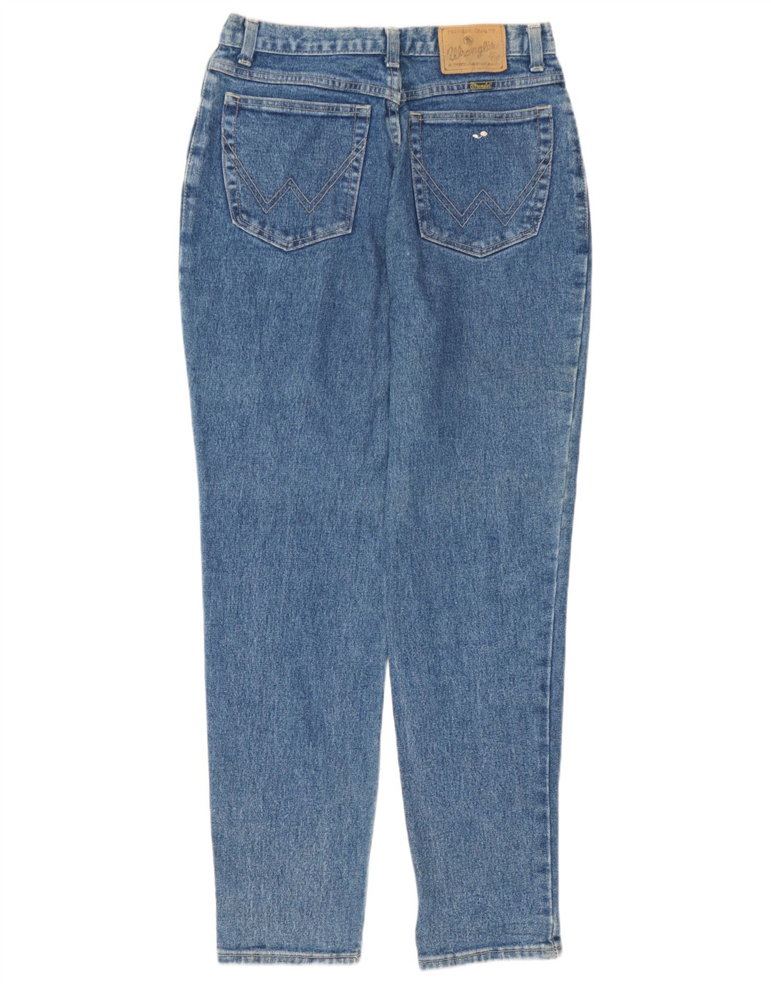 Jeans Wrangler Feminino Slim W32 L30 Azul Algodão