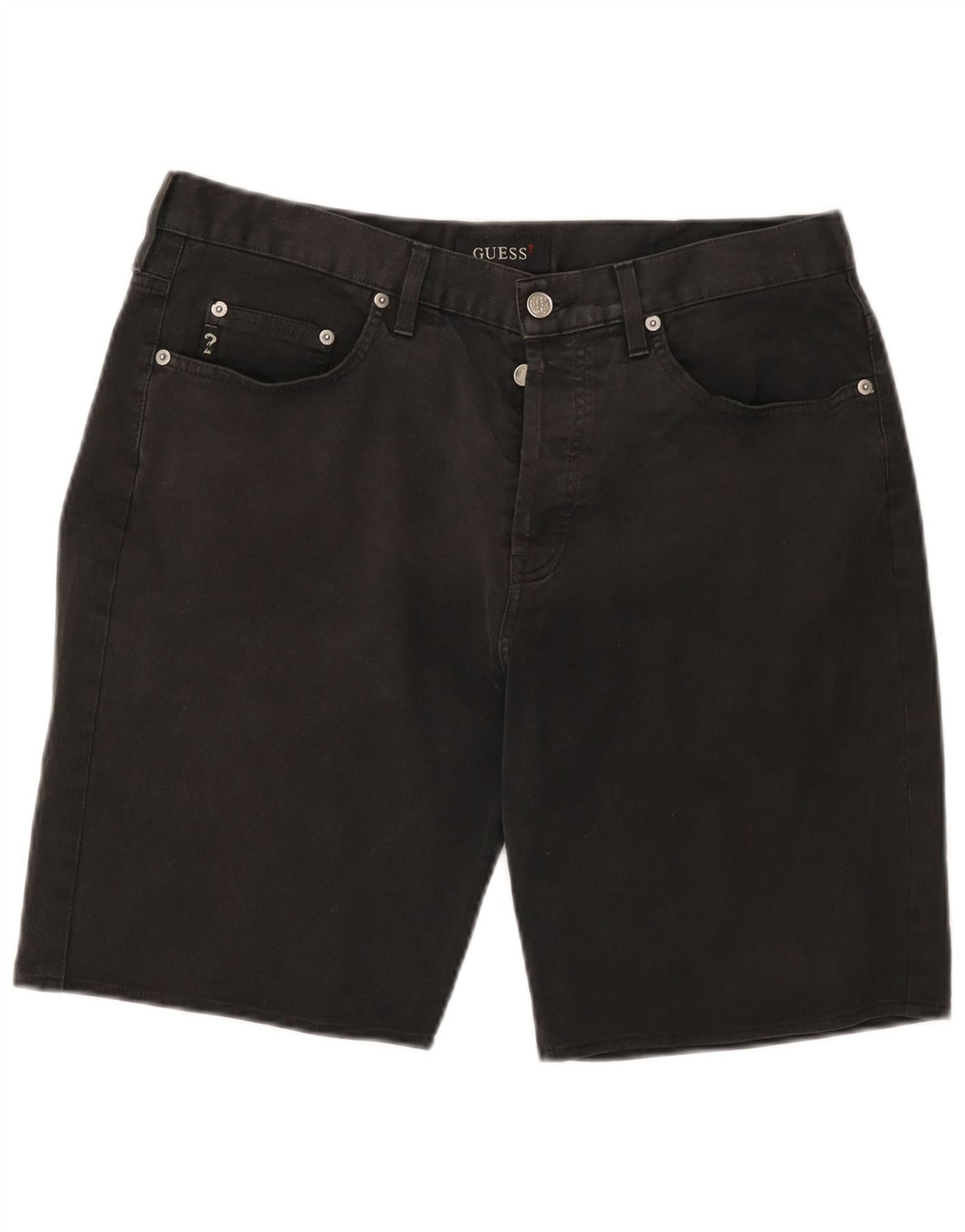 Guess Shorts jeans masculino W34 grande preto
