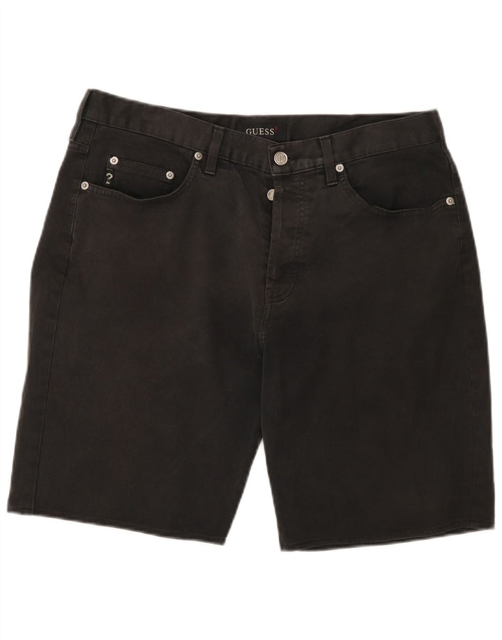 Guess Shorts jeans masculino W34 grande preto