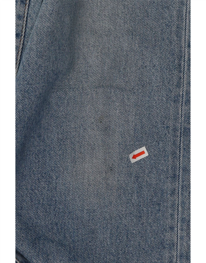 UNIFORME Masculino Jeans Reto W33 L29 Azul Algodão