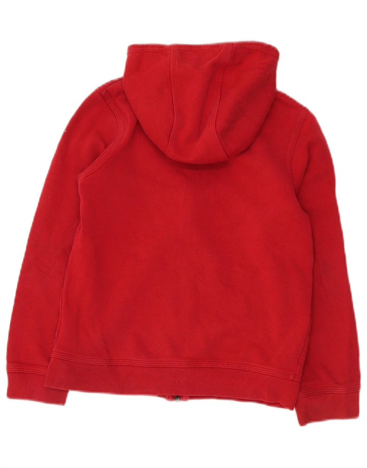 Suéter NIKE Boys Liverpool Zip Hoodie 8-9 anos pequeno algodão vermelho