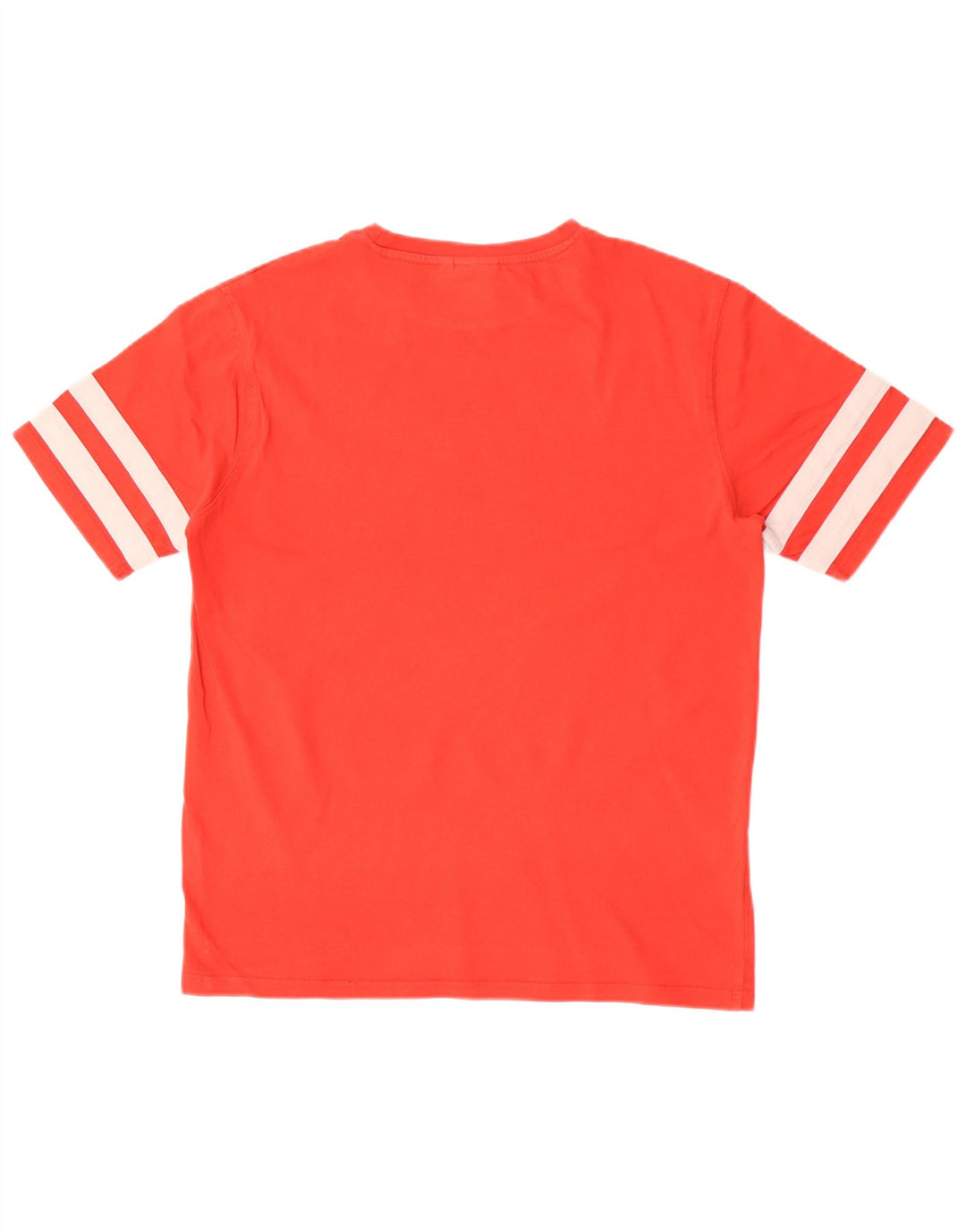 Camiseta masculina Ellesse com estampa gráfica pequena de algodão vermelho