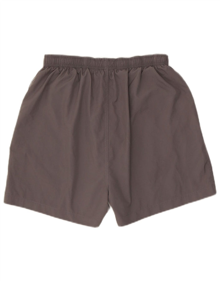 Shorts esportivos masculinos Nike grande poliéster cinza