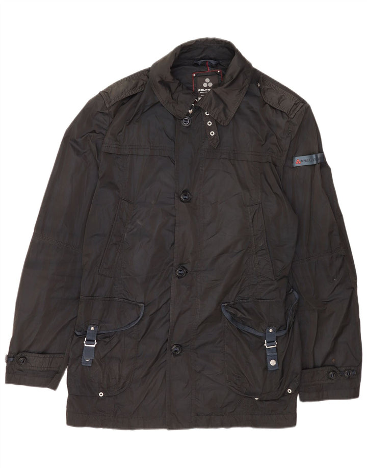 Jaqueta militar masculina PEUTEREY EU 54 2XL poliéster preto