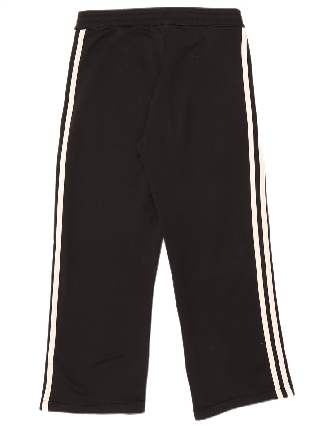 Calças de treino femininas Adidas UK 8 pequenas poliéster preto