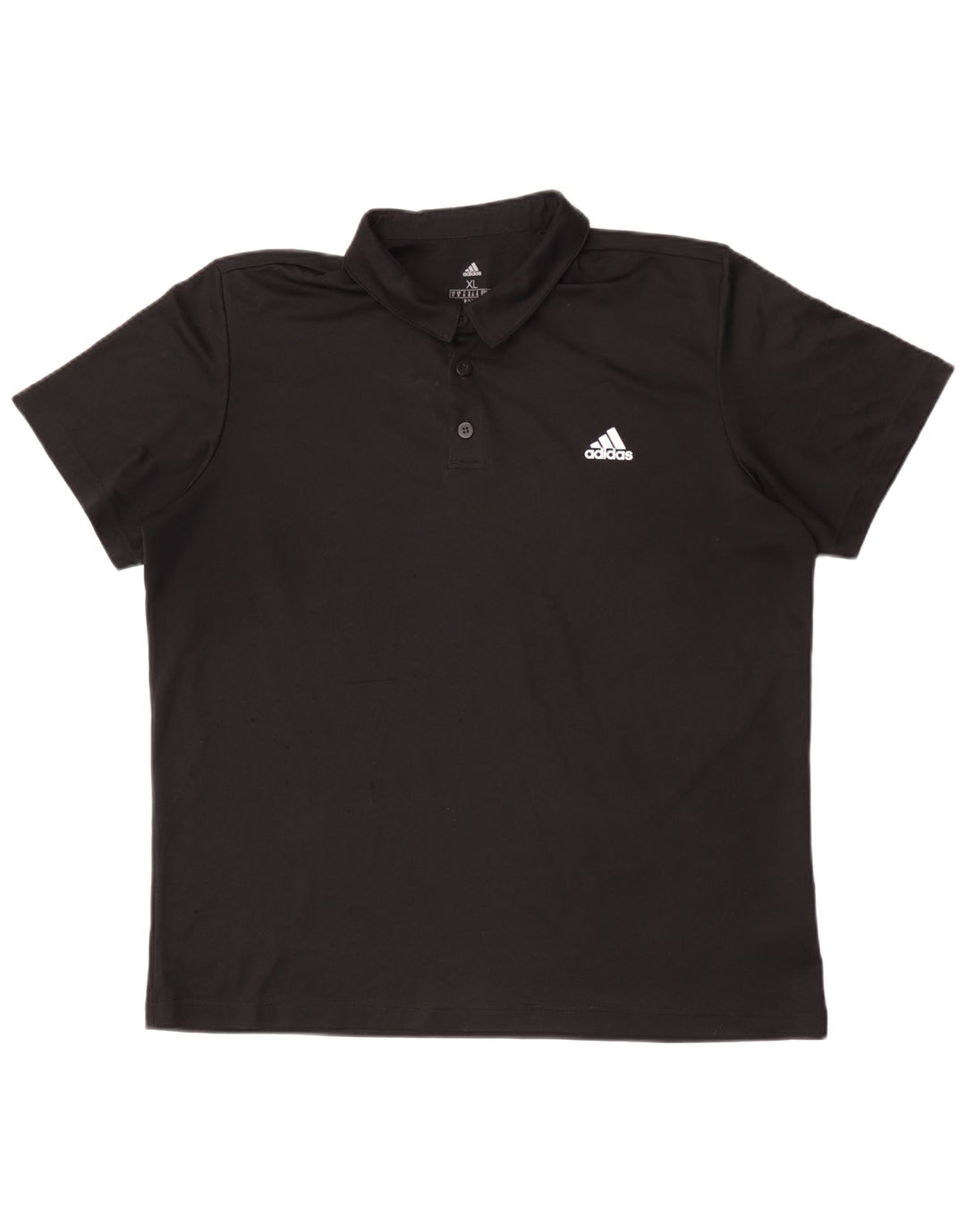 Adidas Mens Aeroready Polo XL Preto Poliéster