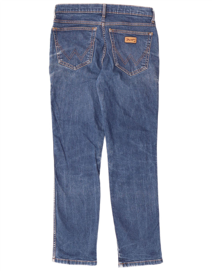 Jeans Wrangler Meninos Slim 15-16 Anos W30 L30 Azul Algodão