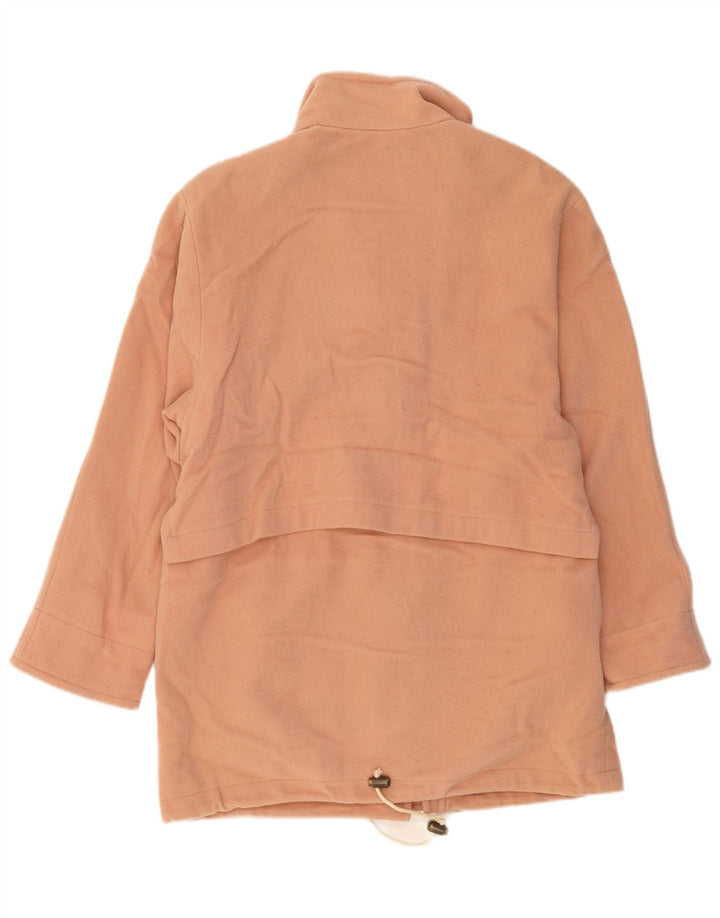 Sobretudo de lã feminino CLASSIC UK 18 XL rosa