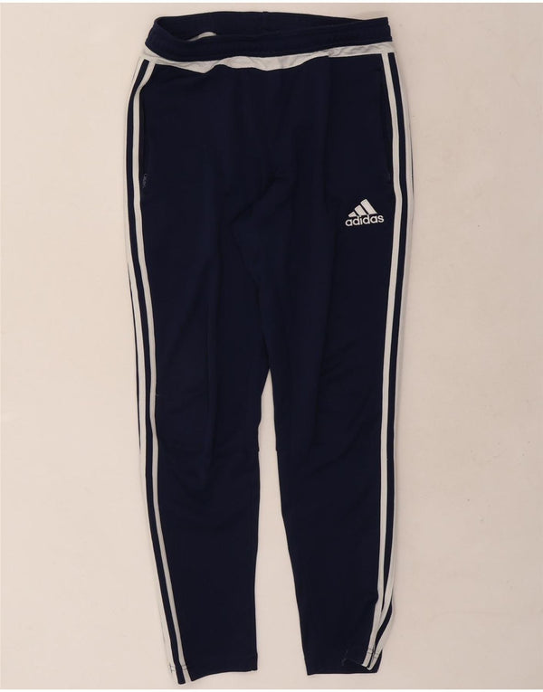Calça de treino masculina Adidas Climacool médio azul marinho poliéster