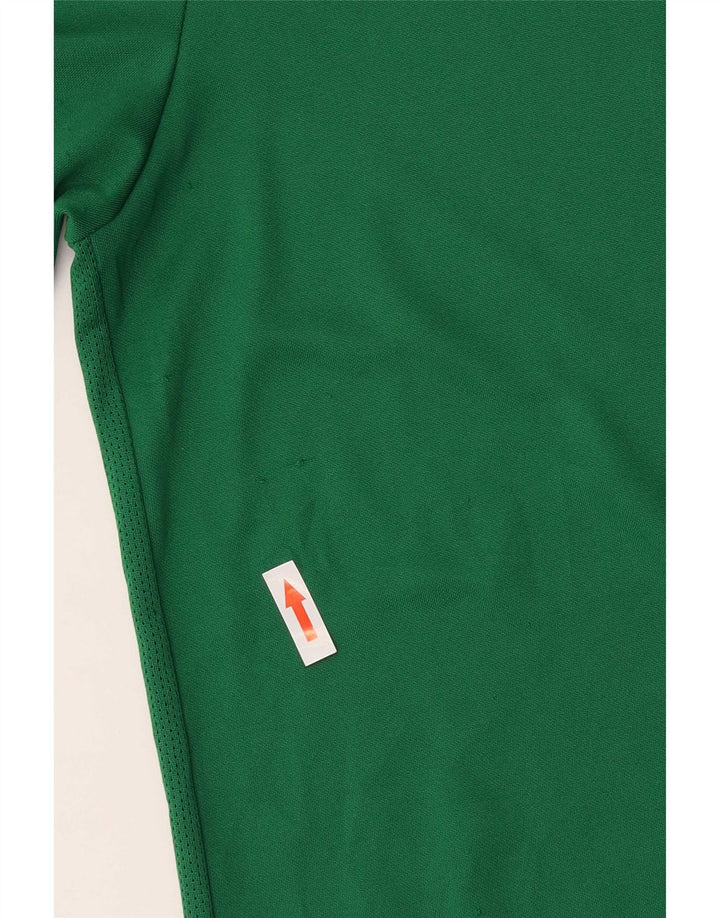 Camiseta Nike Masculina Dri Fit Graphic Top Verde Médio Poliéster