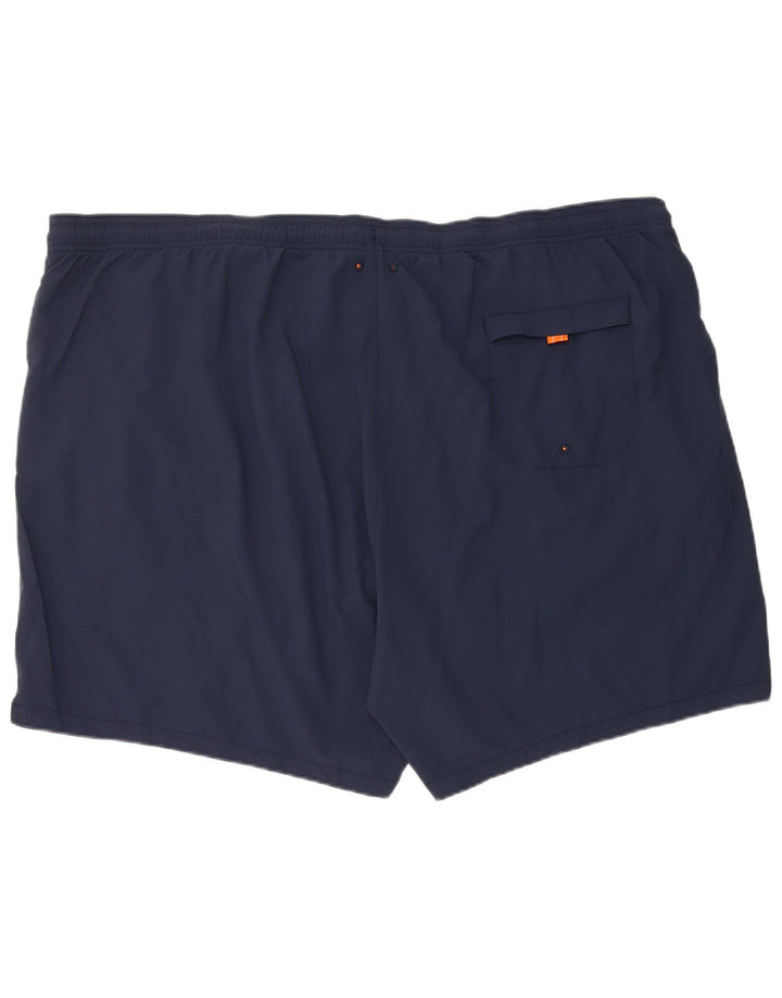 Shorts de natação masculino TOMMY BAHAMA 3XL poliéster azul marinho