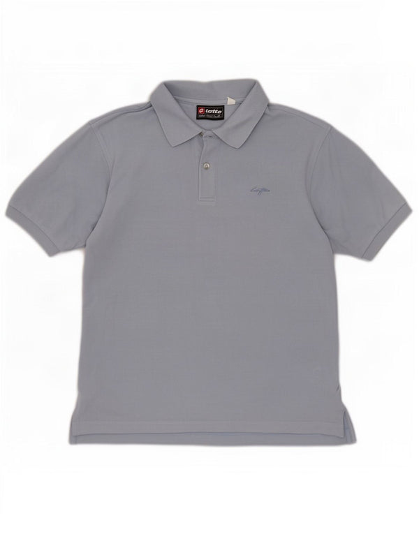 Camisa polo masculina Lotto XS algodão cinza