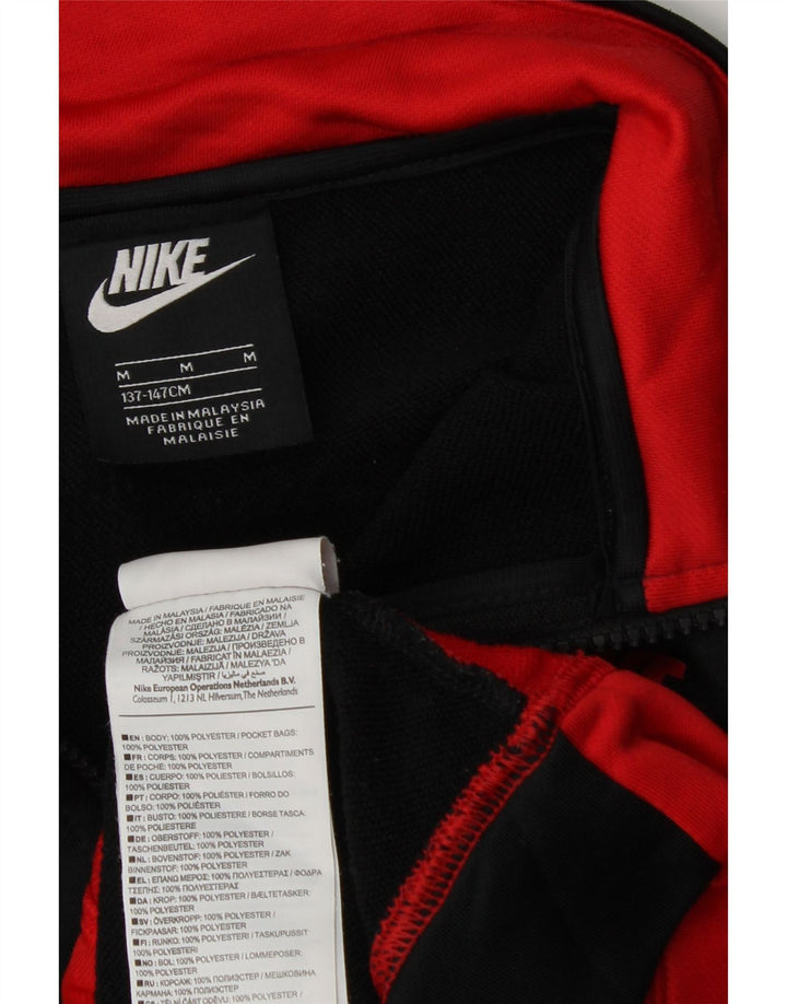 Jaqueta Nike Boys Tracksuit Top 10-11 Anos Médio Preto Colorblock