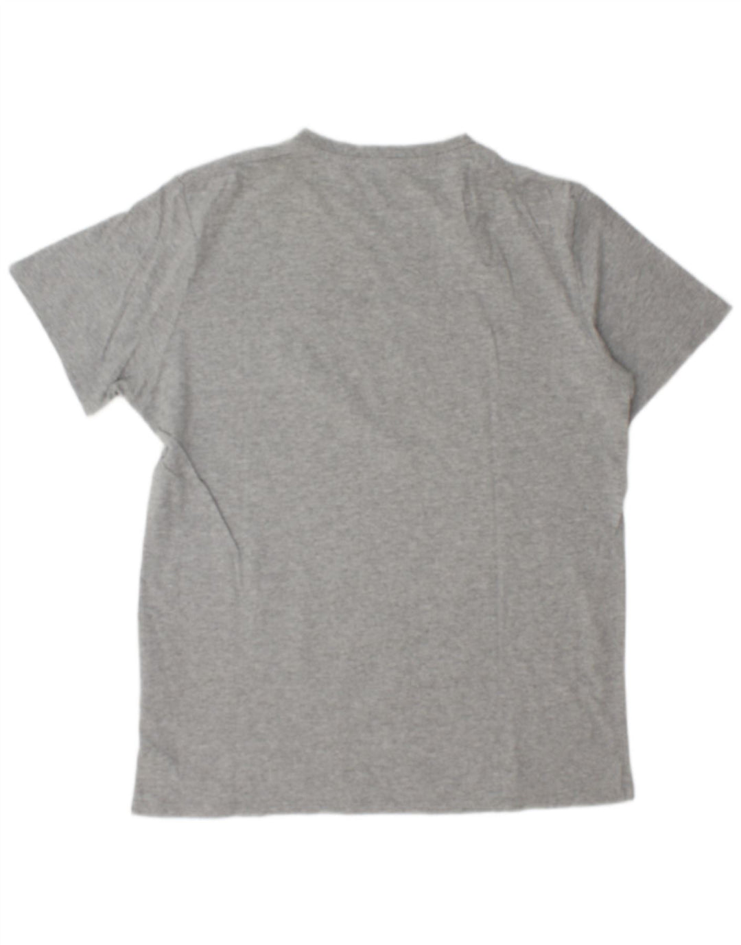 Camiseta gráfica masculina Levi's Top grande algodão manchado cinza