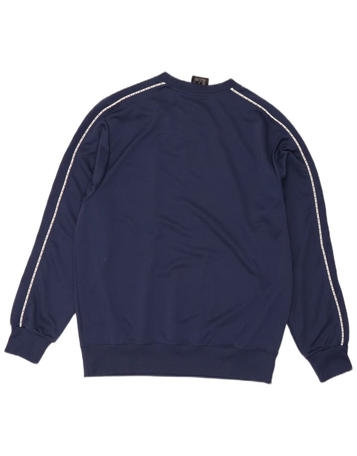 Moletom masculino Nike Graphic Standard Fit moletom médio azul marinho poliéster