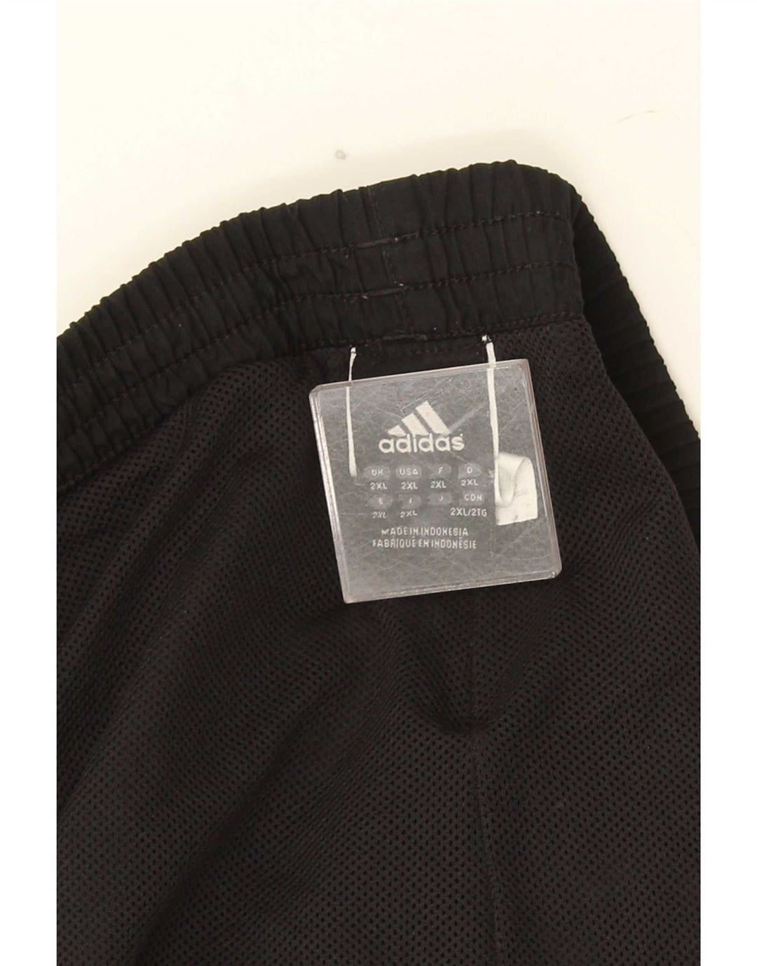 Calça de treino masculina Adidas 2XL poliéster preto