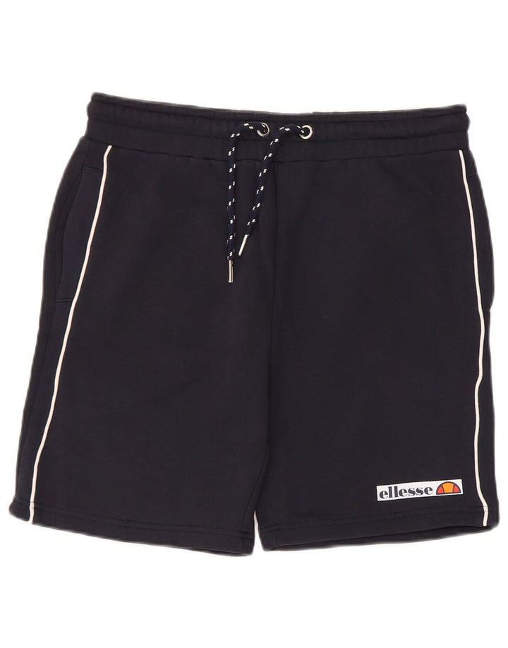 Shorts esportivo masculino Ellesse pequeno algodão azul marinho