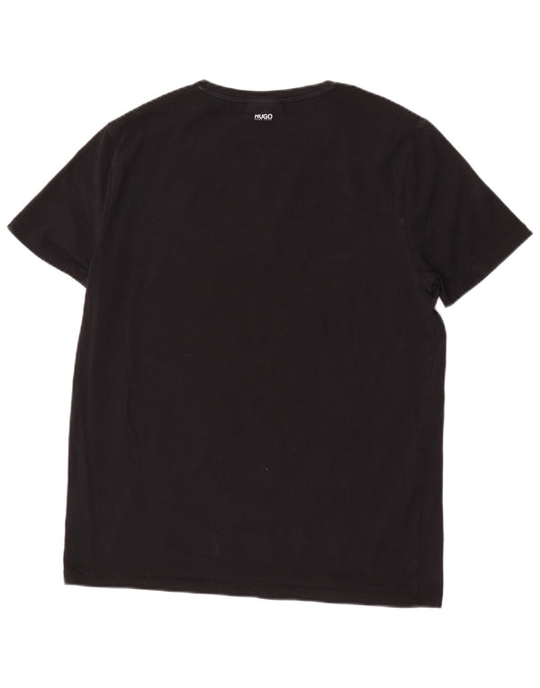 Camiseta masculina Hugo Boss Top XL algodão preto