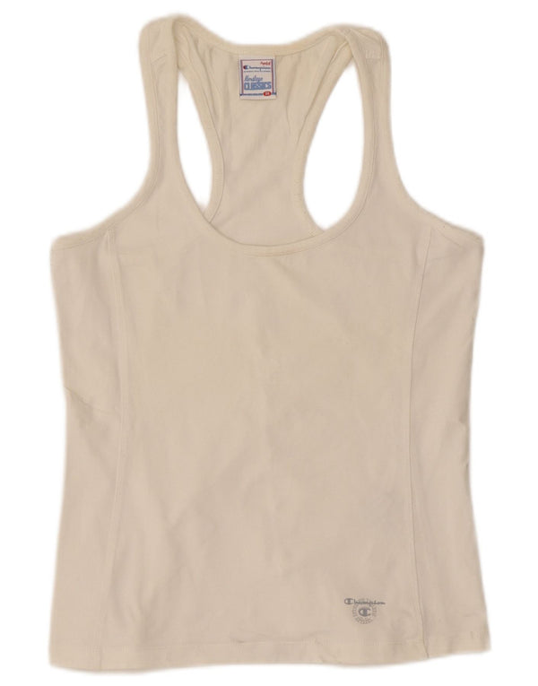 Colete feminino Champion UK 12 algodão branco médio