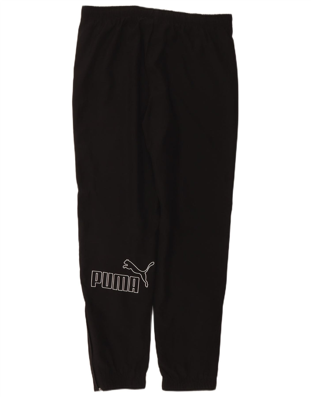 Calça de treino masculina PUMA Graphic Joggers médio preto