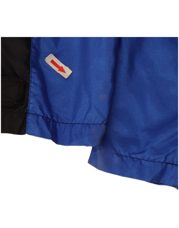 Fato de treino masculino Frank Shorter completo azul médio colorblock nylon