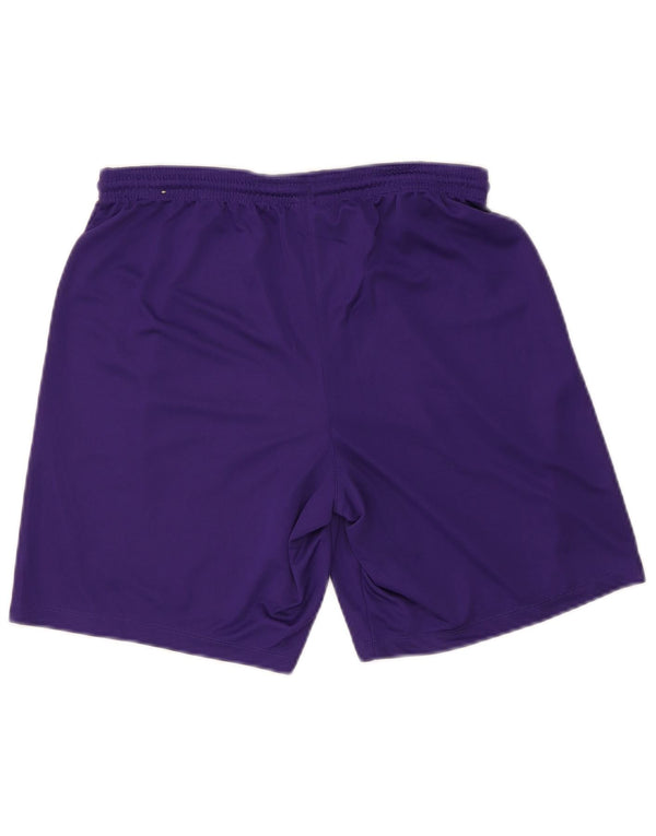 Nike Mens Dri Fit Slim Sport Shorts Médio Roxo Poliéster