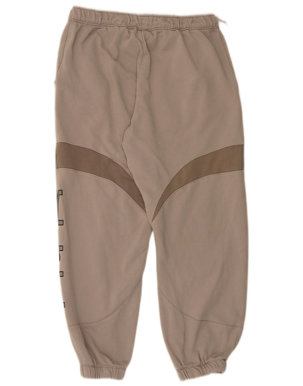 Nike Mens Graphic Calças de treino Joggers Medium Beige Colourblock