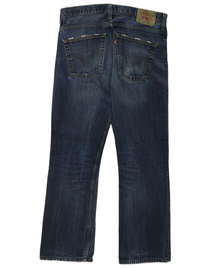 Jeans Levi's 507 Bootcut W34 L34 Azul Algodão