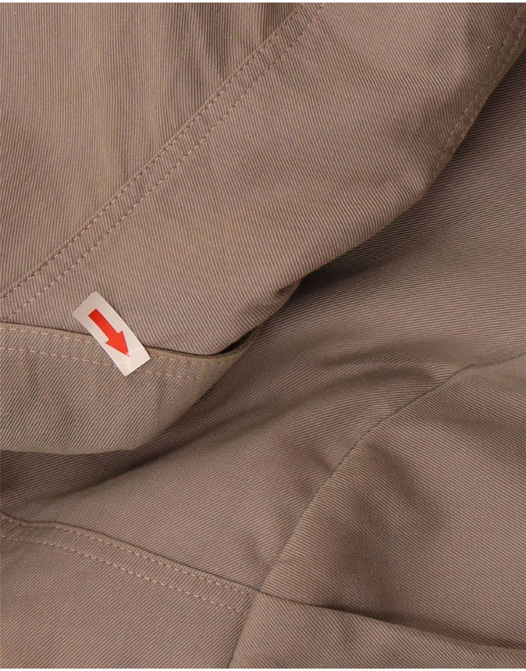 Sobretudo masculino vintage UK 40 grande algodão cinza