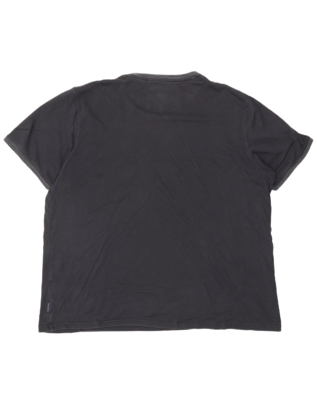Camiseta masculina TED BAKER Top 2XL algodão azul marinho