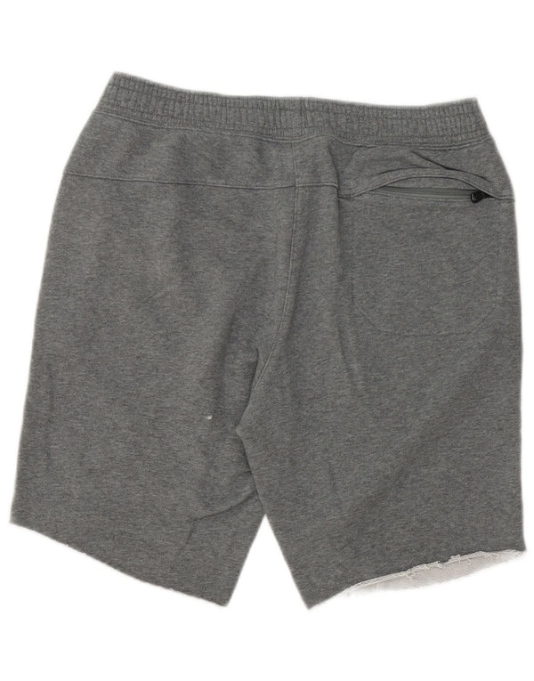 Shorts esportivos masculinos Champion médio cinza manchado