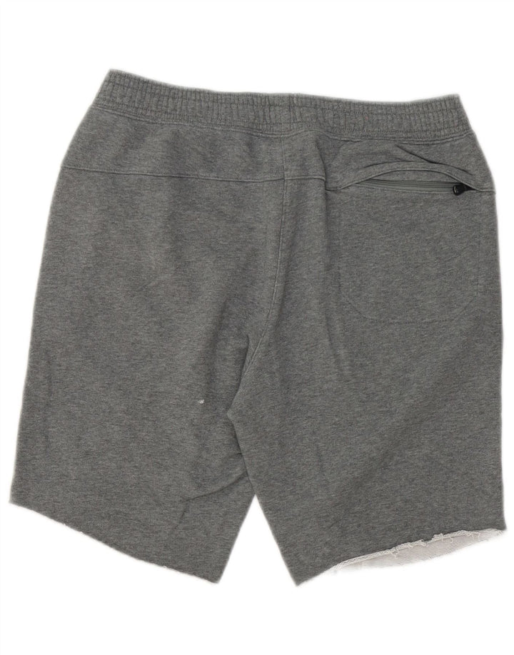 Shorts esportivos masculinos Champion médio cinza manchado