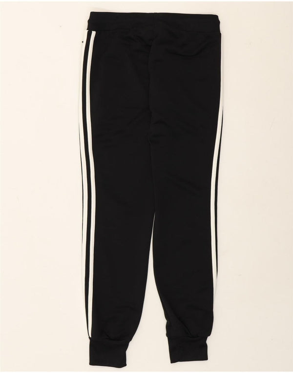 Adidas Womens Tracksuit Calças Joggers UK 10 Pequeno Poliéster Preto