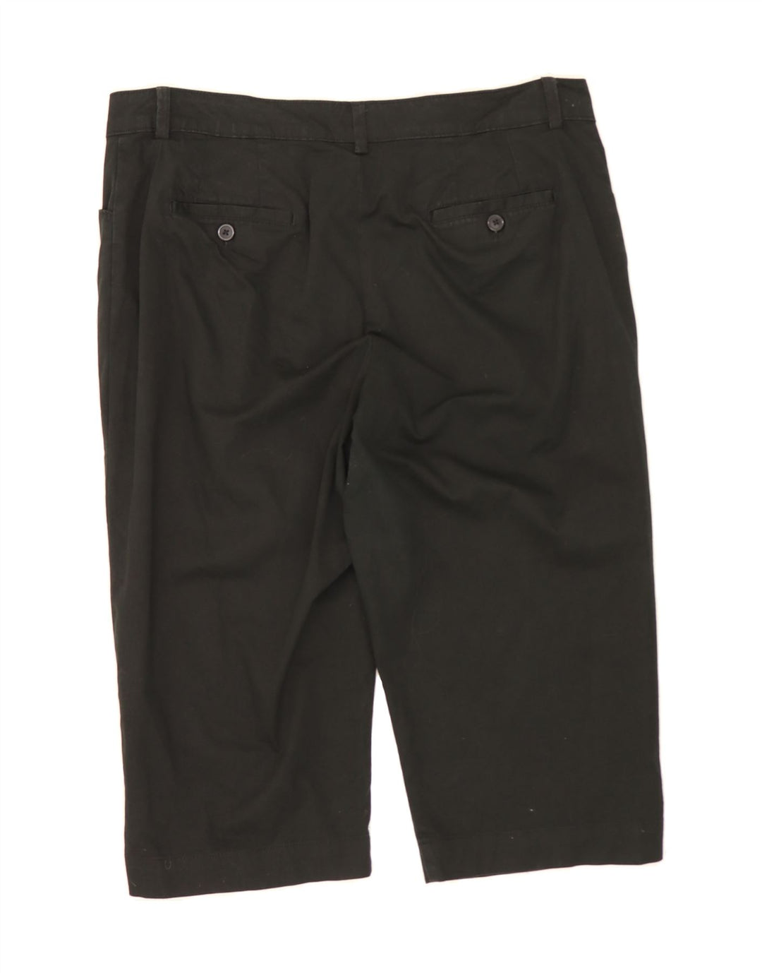 LEE Womens Straight Capri Trousers US 18 2XL W38 L19 Black Cotton Vintage Lee and Second-Hand Lee from Messina Hembry 