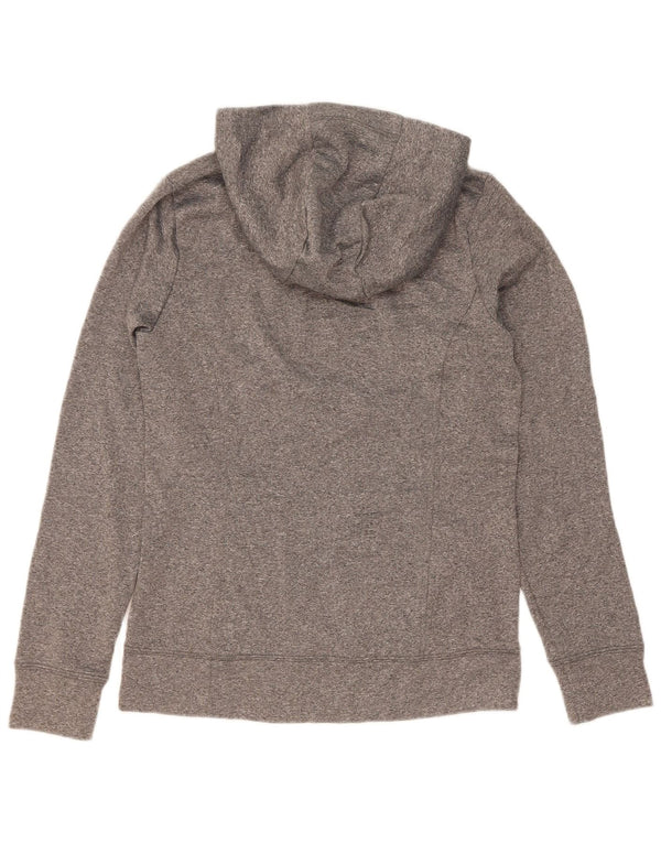 Jumper com capuz gráfico feminino The North Face UK 10 pequeno poliéster cinza