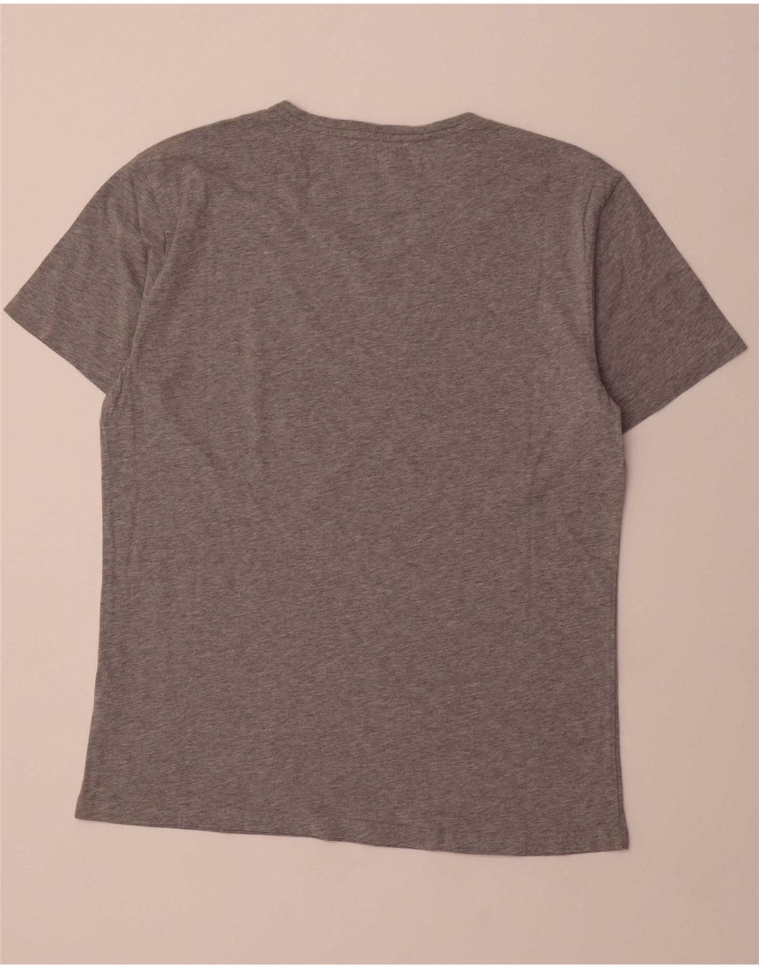 Camiseta masculina TOMMY HILFIGER grande algodão cinza