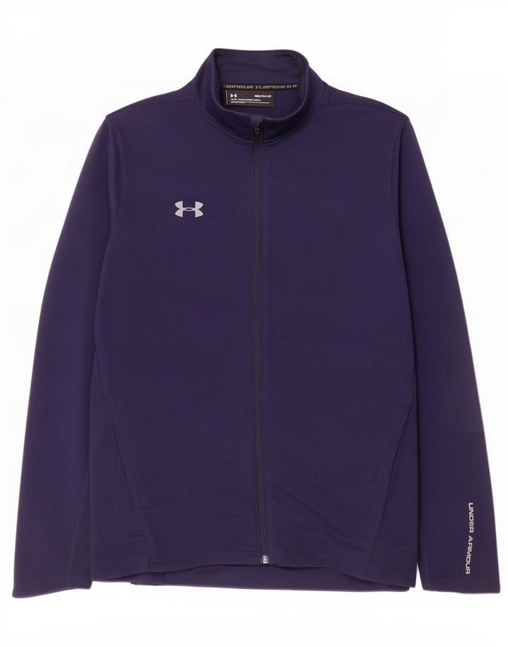 Under Armour Mens Graphic Tracksuit Top Jacket Médio Azul Marinho Poliéster
