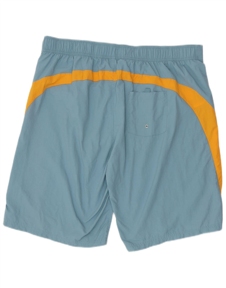 Shorts de natação masculino Fila 2XL azul Colourblock poliamida