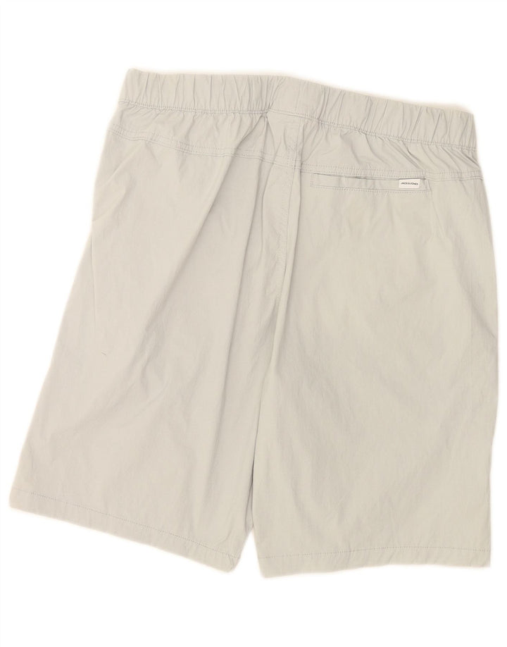 Shorts Chino Masculino Jack & Jones Grande W34 Cinza Nylon