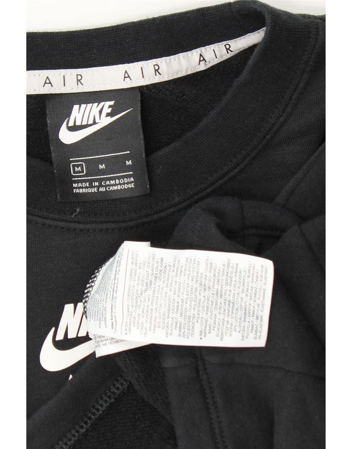 Moletom Nike Feminino Oversized Crop Graphic Jumper UK 14 Médio Preto