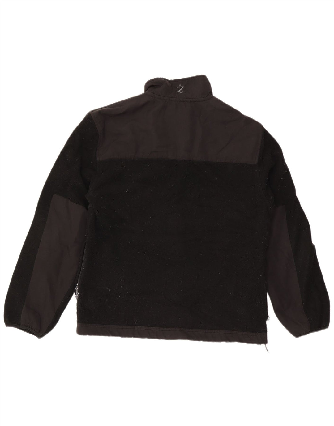 Jaqueta de lã masculina IZOD UK 38 poliéster preto médio