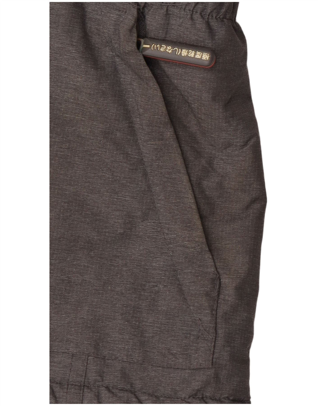 Jaqueta corta-vento feminina Superdry com capuz Reino Unido 16 grande cinza nylon