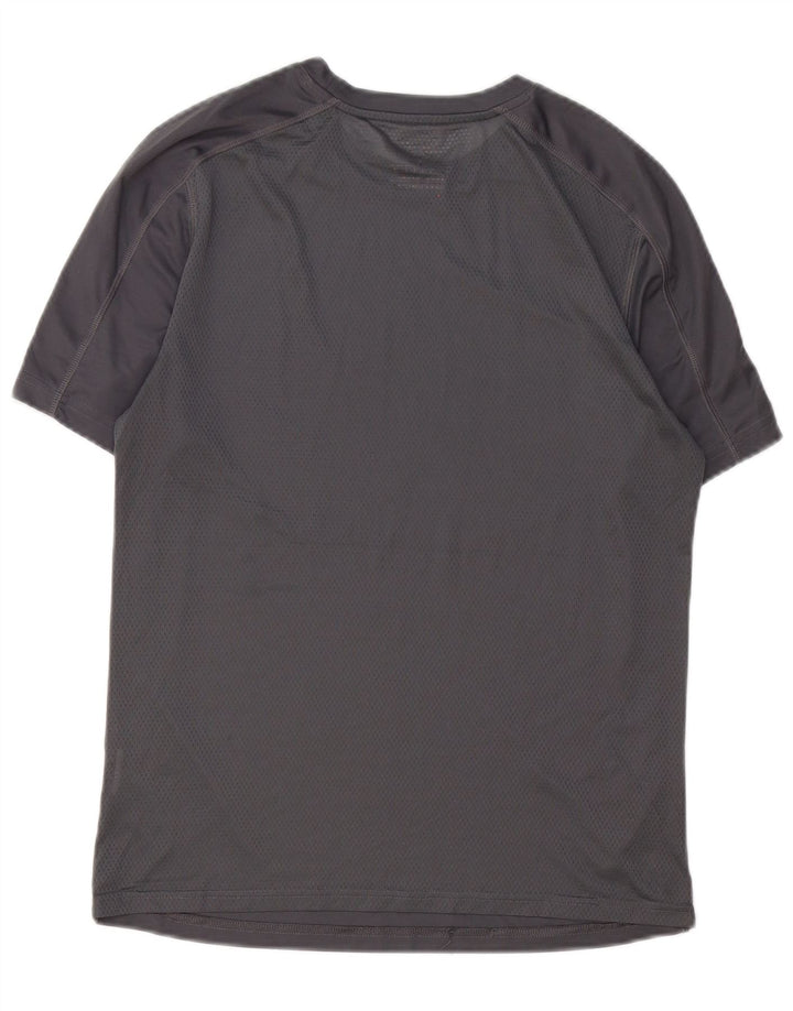 Reebok Mens T-Shirt Top Pequeno Cinza