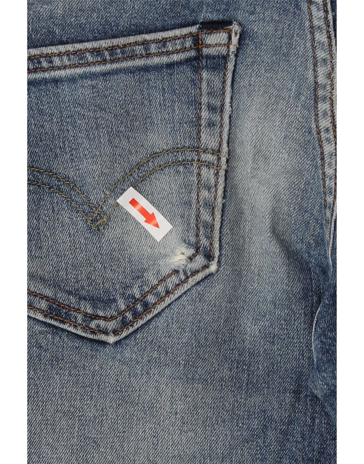 Calça jeans feminina Levi's 511 Slim W27 L30 azul algodão