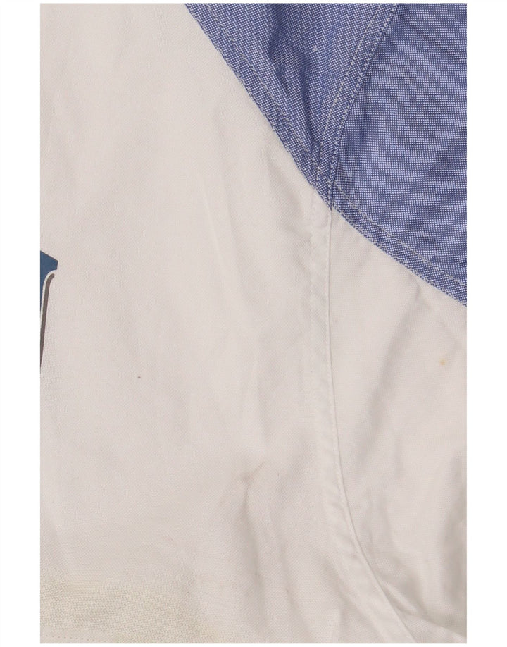 JECKERSON Camisa masculina gráfica de manga curta XL azul colorblock